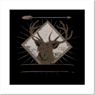 Bull Skull T-Shirt Posters and Art